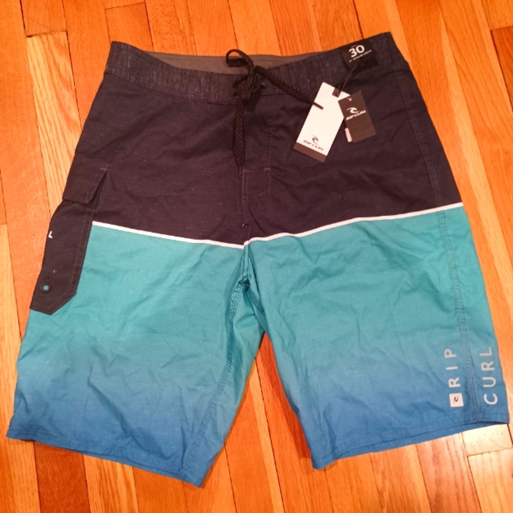 NWT Rip Curl Boardshorts Mens 30 Regular Length 21" Dawn Patrol Beach Surf New